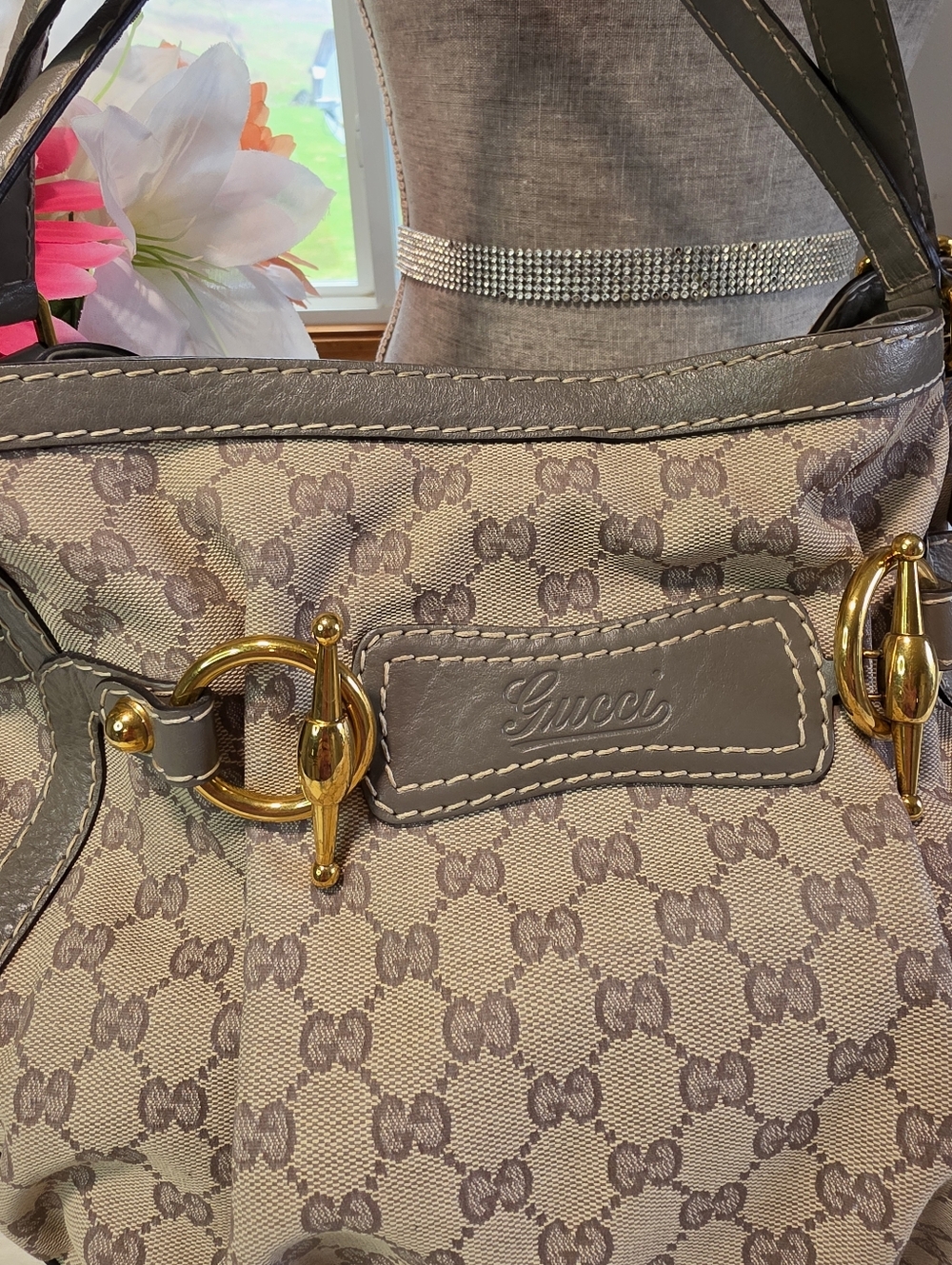 Gucci Jockey Hobo Large EUC - Picture 4 of 12